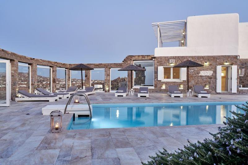 Villa Petrolefko By Ethos Hospitality Ornos  Exterior foto